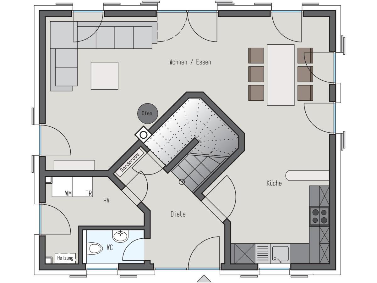 Ferienhaus Schilfrohrsaenger 6 풀렌도르프 외부 사진